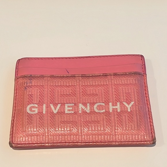 Pink Givenchy Card Case - Picture 3 of 6